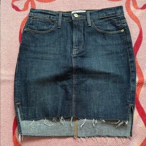 Frame Denim Skirt